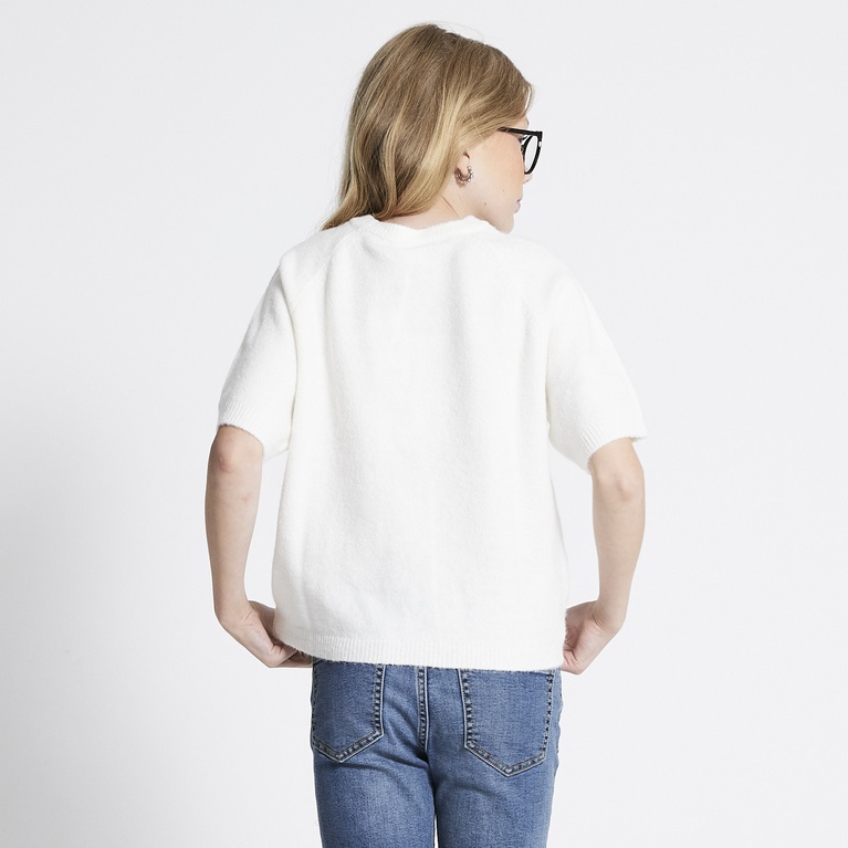 Strikket genser "Knitted tee star"